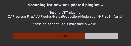 Plugin Scanner in Gig Performer Plugin Scanner Gig Performer