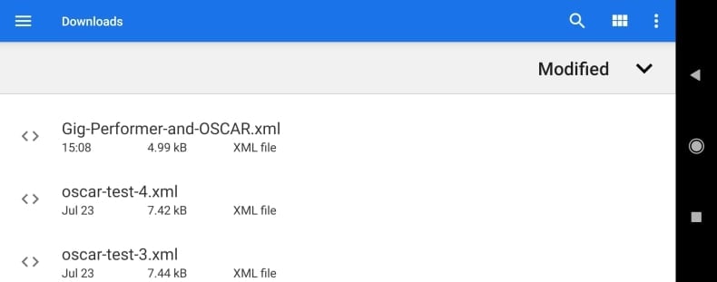 Select your XML file Add layout, File Path, OSC-Commander, OSCAR