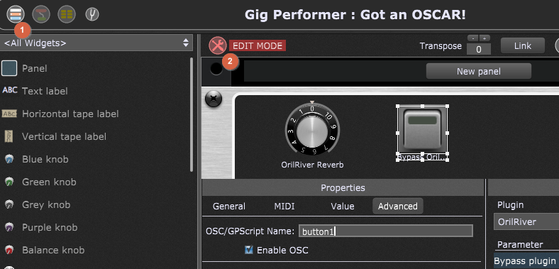 Front View of the Rackspace Gig Performer Front View of the Rackspace