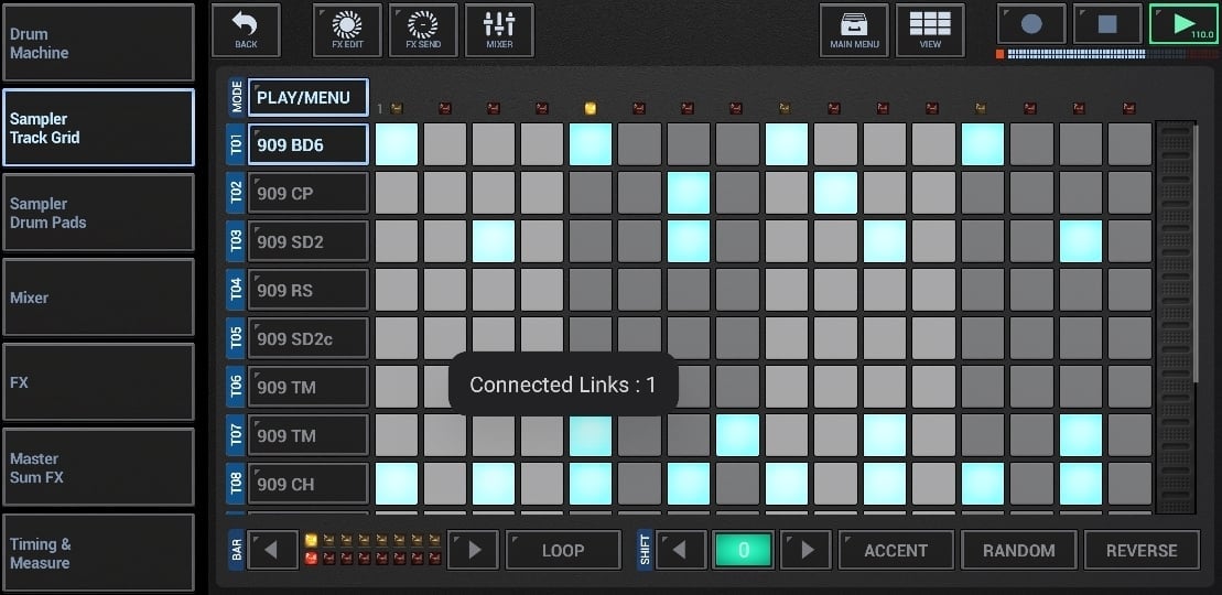 Indicator when a new Link product is connected